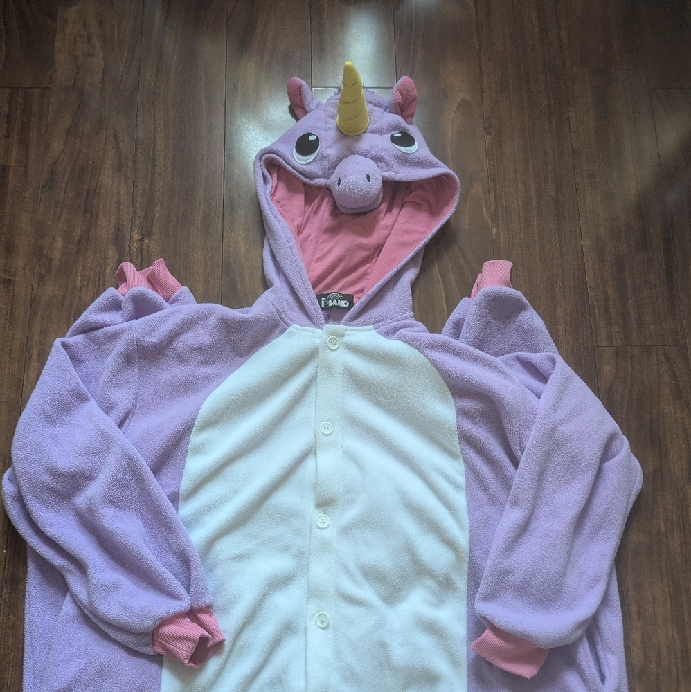 Unicorn pajama onesie